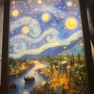 Light up Wall decor 8.9x6.5inch